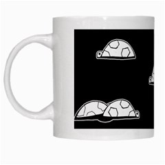 Turtle White Mugs by ValentinaDesign