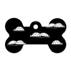 Turtle Dog Tag Bone (two Sides) by ValentinaDesign