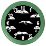 Turtle Color Wall Clocks Front