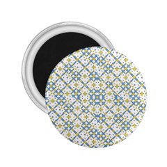 Vivid Check Geometric Pattern 2 25  Magnets by dflcprints