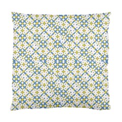 Vivid Check Geometric Pattern Standard Cushion Case (one Side) by dflcprints