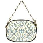 Vivid Check Geometric Pattern Chain Purses (Two Sides)  Front