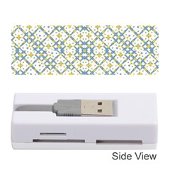 Vivid Check Geometric Pattern Memory Card Reader (stick)  by dflcprints