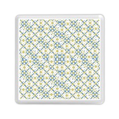 Vivid Check Geometric Pattern Memory Card Reader (square)  by dflcprints