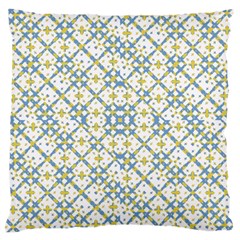 Vivid Check Geometric Pattern Large Cushion Case (two Sides)