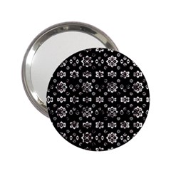 Dark Luxury Baroque Pattern 2 25  Handbag Mirrors by dflcprints