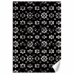 Dark Luxury Baroque Pattern Canvas 20  X 30   by dflcprints