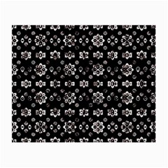 Dark Luxury Baroque Pattern Small Glasses Cloth (2-side) by dflcprints