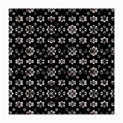 Dark Luxury Baroque Pattern Medium Glasses Cloth (2-side) by dflcprints