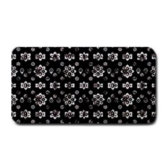 Dark Luxury Baroque Pattern Medium Bar Mats by dflcprints