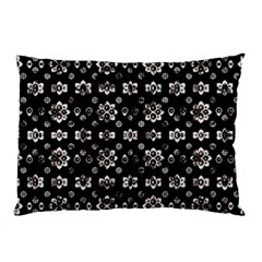 Dark Luxury Baroque Pattern Pillow Case by dflcprints