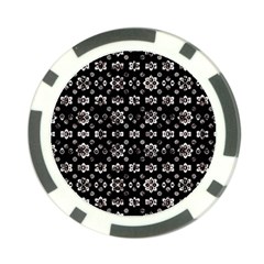 Dark Luxury Baroque Pattern Poker Chip Card Guard (10 Pack) by dflcprints