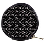 Dark Luxury Baroque Pattern Mini Makeup Bags Front