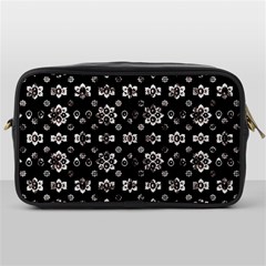 Dark Luxury Baroque Pattern Toiletries Bags by dflcprints