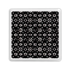 Dark Luxury Baroque Pattern Memory Card Reader (square)  by dflcprints