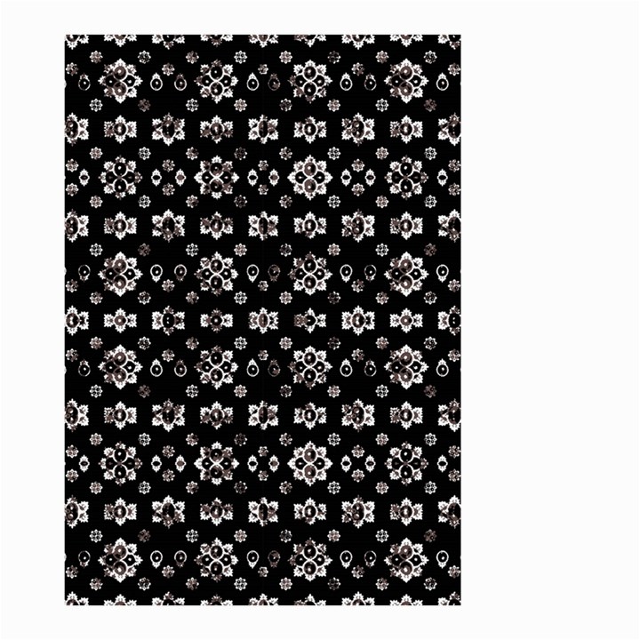 Dark Luxury Baroque Pattern Small Garden Flag (Two Sides)