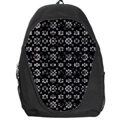 Dark Luxury Baroque Pattern Backpack Bag by dflcprints