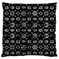 Dark Luxury Baroque Pattern Standard Flano Cushion Case (one Side) by dflcprints