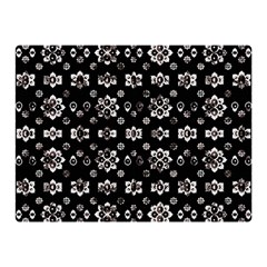 Dark Luxury Baroque Pattern Double Sided Flano Blanket (mini)  by dflcprints