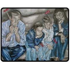 The Nobodies Fleece Blanket (medium)  by redmaidenart