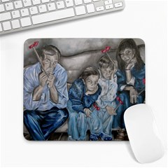 The Nobodies Large Mousepads by redmaidenart