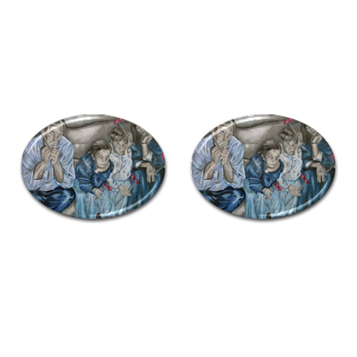 The Nobodies Cufflinks (Oval)