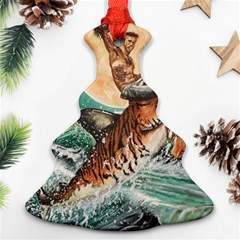 Tiger Shark Ornament (christmas Tree)  by redmaidenart