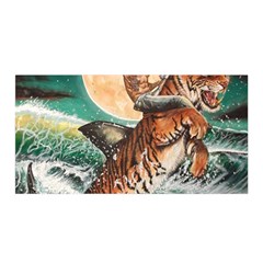 Tiger Shark Satin Wrap by redmaidenart