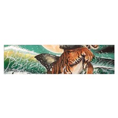 Tiger Shark Satin Scarf (oblong)