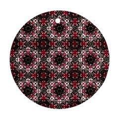 Oriental Ornate Pattern Ornament (round) by dflcprints