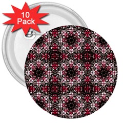 Oriental Ornate Pattern 3  Buttons (10 Pack)  by dflcprints