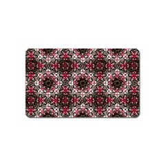 Oriental Ornate Pattern Magnet (name Card) by dflcprints