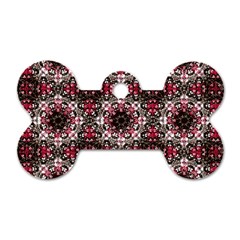 Oriental Ornate Pattern Dog Tag Bone (one Side) by dflcprints