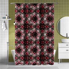 Oriental Ornate Pattern Shower Curtain 48  X 72  (small)  by dflcprints