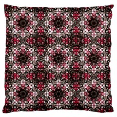 Oriental Ornate Pattern Large Cushion Case (two Sides) by dflcprints