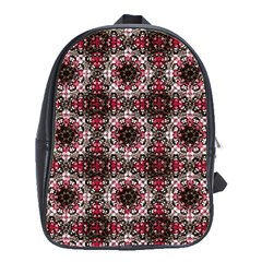 Oriental Ornate Pattern School Bag (xl) by dflcprints