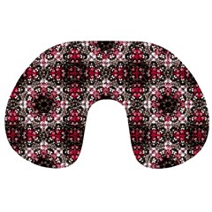 Oriental Ornate Pattern Travel Neck Pillows by dflcprints