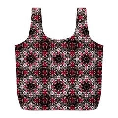 Oriental Ornate Pattern Full Print Recycle Bags (l)  by dflcprints