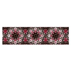 Oriental Ornate Pattern Satin Scarf (oblong) by dflcprints