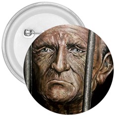 Old Man Imprisoned 3  Buttons