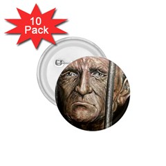 Old Man Imprisoned 1 75  Buttons (10 Pack) by redmaidenart