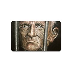 Old Man Imprisoned Magnet (name Card) by redmaidenart