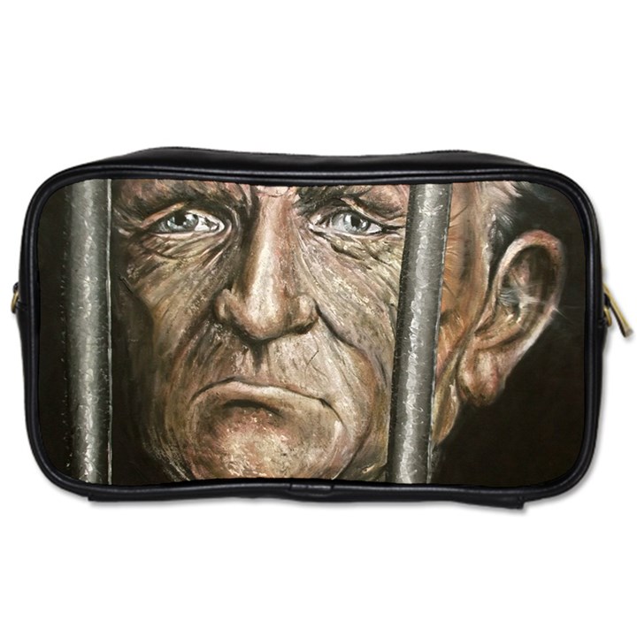 Old Man Imprisoned Toiletries Bags