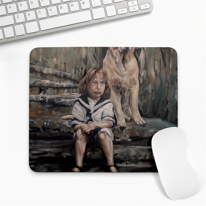 An Old Friend Large Mousepads