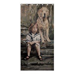 An Old Friend Shower Curtain 36  X 72  (stall)  by redmaidenart