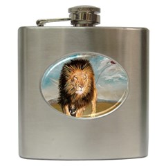 The Journey Hip Flask (6 Oz) by redmaidenart