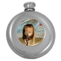 The Journey Round Hip Flask (5 Oz) by redmaidenart