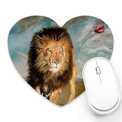 The Journey Heart Mousepads by redmaidenart