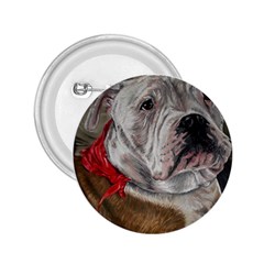 Dog Portrait 2 25  Buttons by redmaidenart