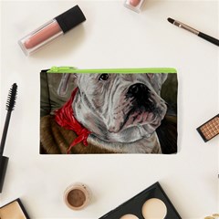 Dog Portrait Cosmetic Bag (xs) by redmaidenart